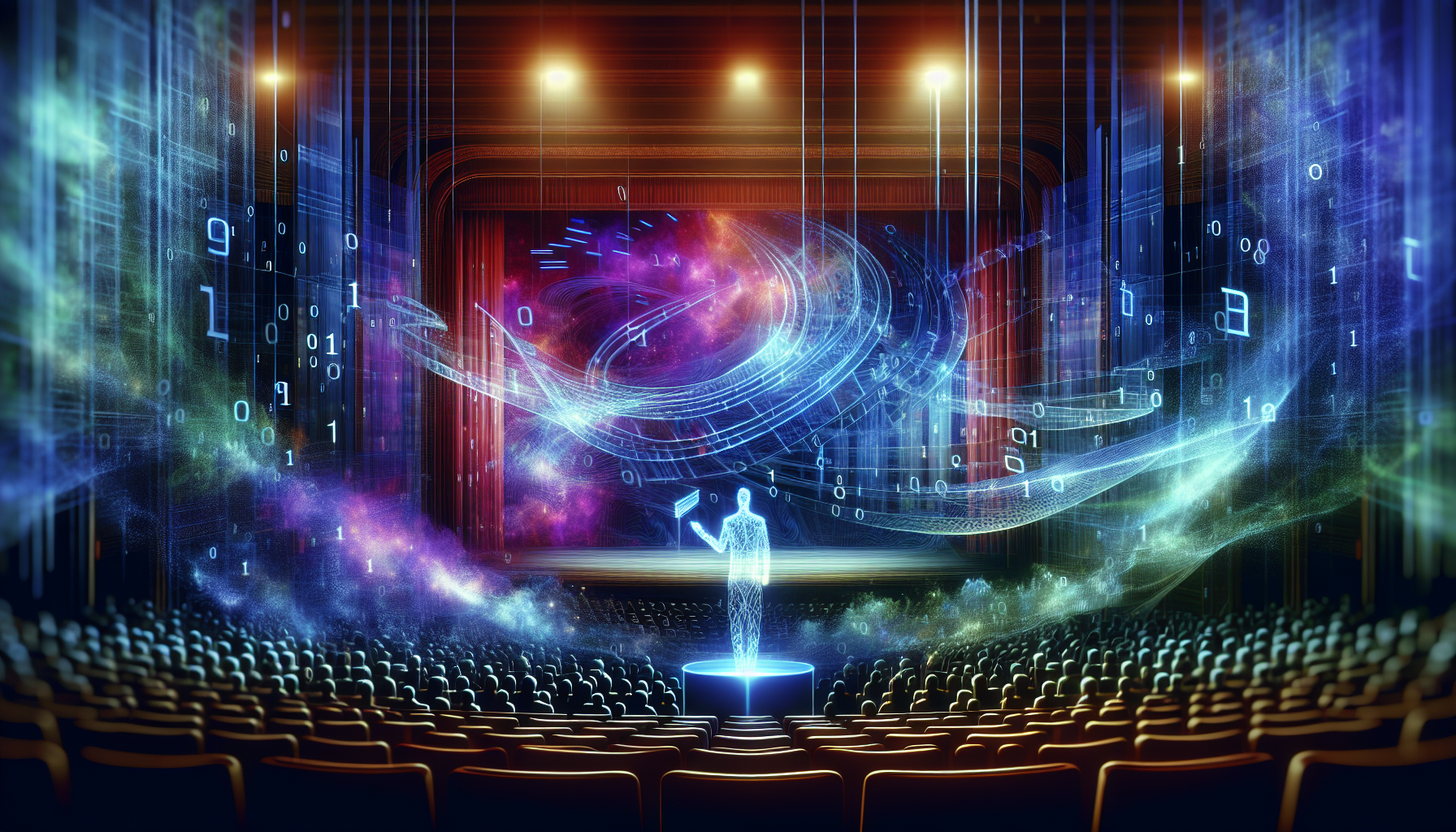 Wenn sich der Vorhang auf einer leeren Bühne hebt