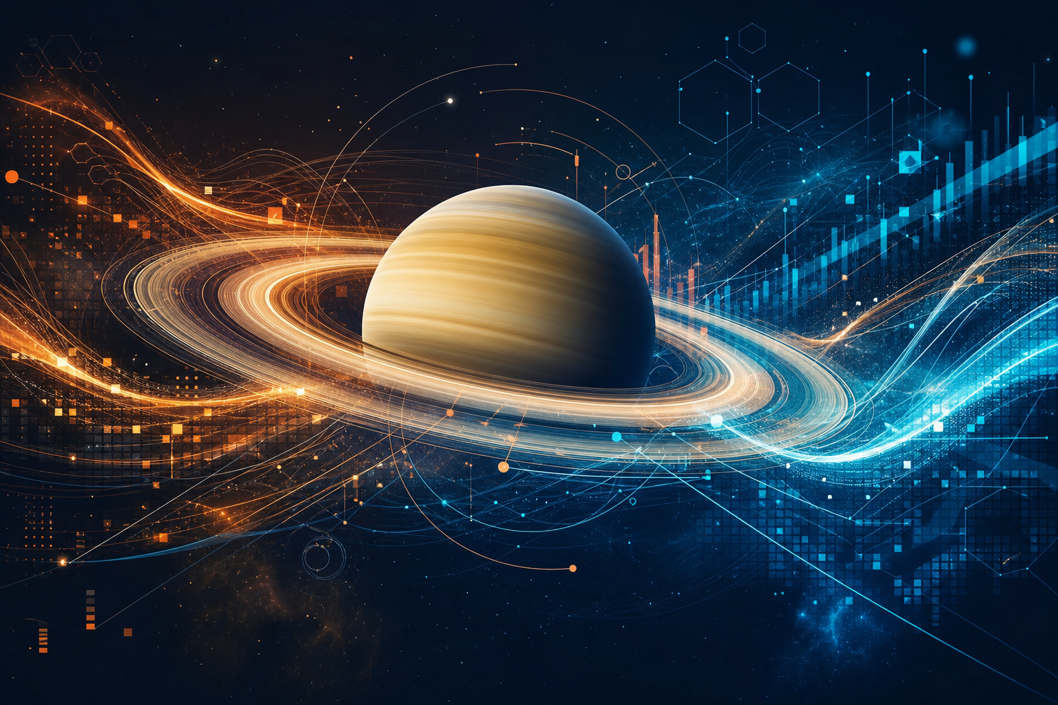 A Dança Magnética de Saturno: Lições para a Transformação Digital