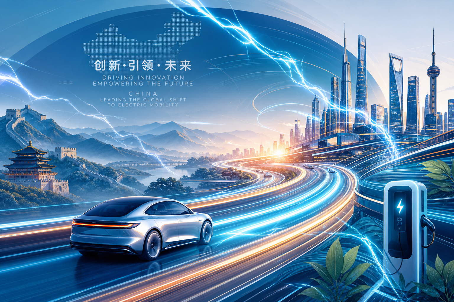 Veículos Elétricos Assumem o Volante na China: Analisando a Mudança