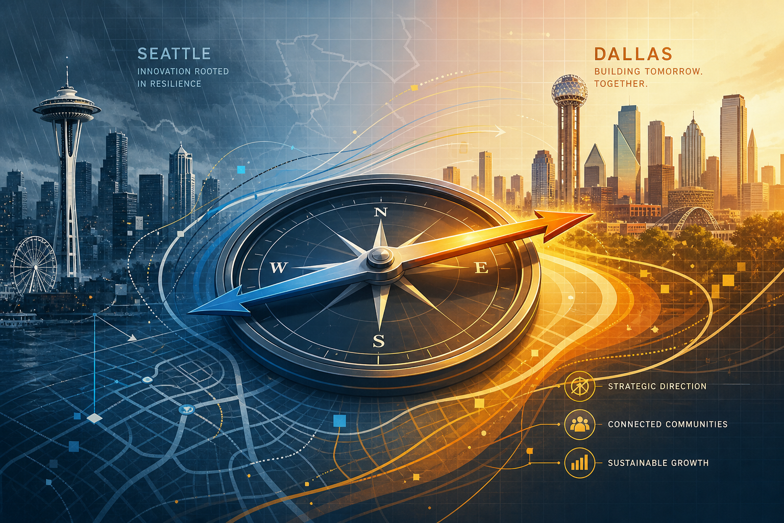 De Seattle ao Texas: Uma Ação Estratégica da Liderança da Auger